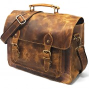 Rofozzi Rover Leather Dslr Camera Briefcase