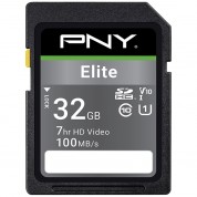 Pny 32gb Elite Uhs-i Sdhc Memory Card