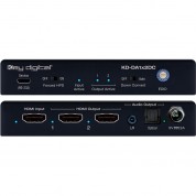 Key Digital 1x2 4k Hdmi Distribution Amplifier With Audio De-embedding/down Conversion