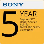 Sony 5-year Supportnet Depot Service Plan For Dvf-el200 Oled Viewfinder