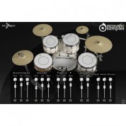 Acousticsamples As Drums Collection Virtual Instrument Software Bundle (download)