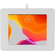 Cta Digital Locking Tablet Wall Mount For Select Ipads, Galaxy Tablets, And More (white)