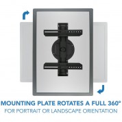 Mount-it! Rotating Wall Mount For Displays Up To 70