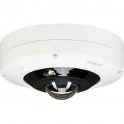 Hanwha Vision Xnf-9010rv 12mp Outdoor Fisheye Network Dome Camera