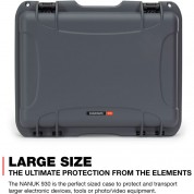 Nanuk 930 Hard Case With Foam (graphite)