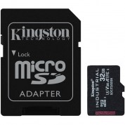 Kingston 32gb Industrial Uhs-i Microsdhc Memory Card With Sd Adapter