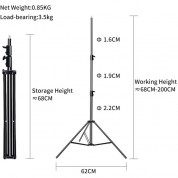 Litufoto Z5 Metal Light Stand (79