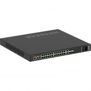 Netgear Av Line M4250 Gsm4230px 24-port Gigabit Poe+ Compliant Managed Network Switch With Sfp+ (480w)