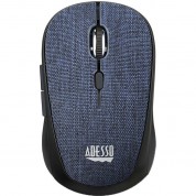 Adesso Imouse S80l Wireless Optical Fabric Mini Mouse (blue)