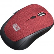 Adesso Imouse S80r Wireless Optical Fabric Mini Mouse (red)