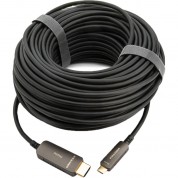 Kramer Active Optical 4k Usb Type-c To Hdmi Type-a Cable (50')