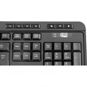 Adesso Antimicrobial Wireless Keyboard Mouse Combo (black)