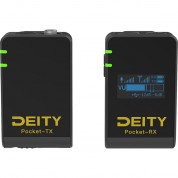 Deity Microphones Pocket Wireless Digital Microphone System For Cameras And Smartphones (2.4 Ghz, Black)