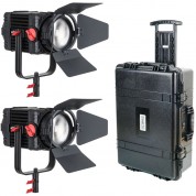 Came-tv Boltzen Mkii 100w Fresnel Fanless Focusable Led Bi-color 2-light Kit