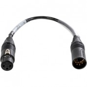 Lex Products Dmx5pm-3pf Dmx 5-pin Male Xlr To 3-pin Female Xlr Adapter (1')