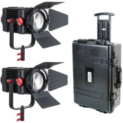 Came-tv Boltzen Mkii 150w Focusable Led Daylight Fresnel 2-light Kit