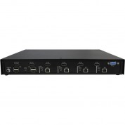 Smart-avi Qkvm-dp 4-port Displayport Kvm Multiview Switch