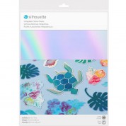 Silhouette Sticker Paper (holographic, 8 Sheets)