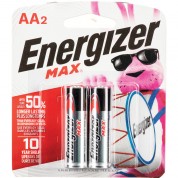 Energizer Max Aa Alkaline Batteries (1.5v, 2-pack)