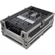 Prox Xs-m11 Universal Flight Case For Pioneer Djm-s11 And Rane Seventy / Seventy-two Mkii Mixers (silver On Black)