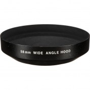 Nisha Screw-on Wide Angle Metal Lens Hood (58mm)