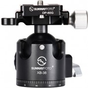 Sunwayfoto Xb-38 Low-profile Ball Head With Screw Knob Clamp