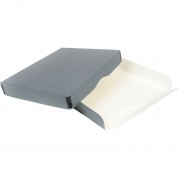 Archival Methods Drop-front Archival Storage Box (gray, 11.5 X 17.5 X 1.5