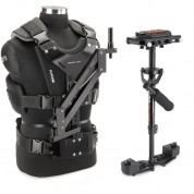 Flycam Hd-3000 Stabilizer With Sliding Qr Platform, Table Clamp, And Comfort Arm & Vest