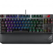 Asus Rog Strix Scope Nx Tkl Deluxe 80% Gaming Keyboard (black & Gray, Red Switches)