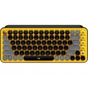 Logitech Pop Keys Wireless Bluetooth Mechanical Keyboard (blast Yellow)