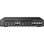 Qnap Qsw-im1200-8c 12-port 10gbe Managed Industrial Network Switch