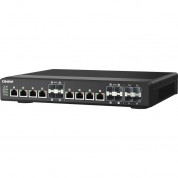 Qnap Qsw-im1200-8c 12-port 10gbe Managed Industrial Network Switch