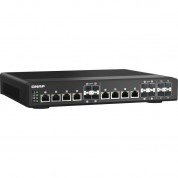 Qnap Qsw-im1200-8c 12-port 10gbe Managed Industrial Network Switch