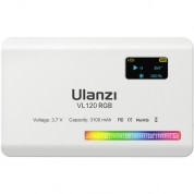 Ulanzi Vl120 Rgb Led Video Light (white)