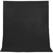 Angler Wrinkle-resistant Fleece Background (black, 9 X 10')