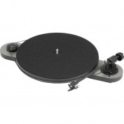 Pro-ject Audio Systems Elemental Manual Turntable (silver & Black)