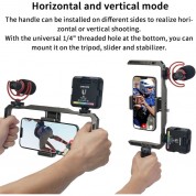 Andycine Dual-grip Aluminum Smartphone Cage