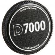 Lenzbuddy Body Cap For Nikon F Mount Cameras (d7000, Black/white)