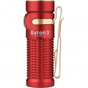 Olight Baton 3 Led Flashlight (red)