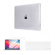 Techprotectus Hard-shell Case With Keyboard Cover And Screen Protector For Apple 13