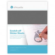 Silhouette Scratch-off Stickers (8.5 X 11