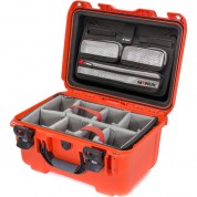 Nanuk 918 Hard Case Pro Photo Kit (orange, 21l)