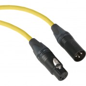 Kopul Premium Performance 3000 Series Neutrik Xlr Male To Xlr Female Microphone Cable (20', Yellow)