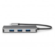 Rocstor Premium Usb Type-c Hub With Usb Type-a, Gigabit Ethernet & Usb Type-c 100w Pd