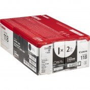 Canon 118 Black Laser Cartridge 2-pack