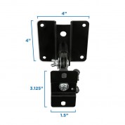 Mount-it! Heavy Duty Universal Speaker Mounts For Walls/ceilings (pair)