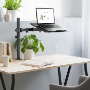 Mount-it! Height-adjustable Laptop Notebook Desk Stand