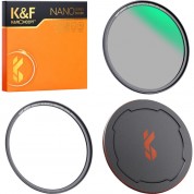 K&f Concept Nano-x Magnetic Cpl Filter With Adapter Ring & Lens Cap (55mm)