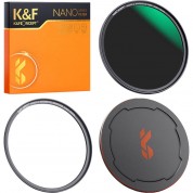 K&f Concept Nano-x Magnetic Filter With Adapter Ring & Lens Cap (58mm, 6-stop)