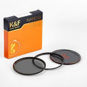 K&f Concept Nano-x Magnetic Cpl Filter With Adapter Ring & Lens Cap (55mm)